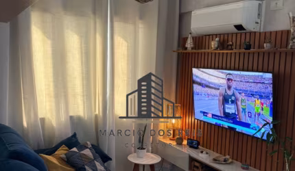 Lindo Apartamento no Centro de São Vicente Com Dois Dormitórios
