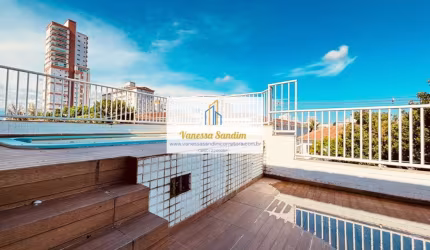 Sobreposta Alta Duplex, 5 suítes, piscina, churrasqueira, 2 vagas, varanda, quintal