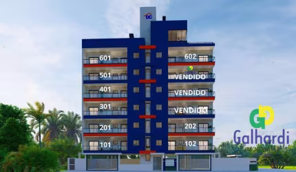 Apartamento com 3 dormitórios sendo 1 suíte à venda por R$ 626.800 - Jardim Perola do Atlântico - Itapoá/SC