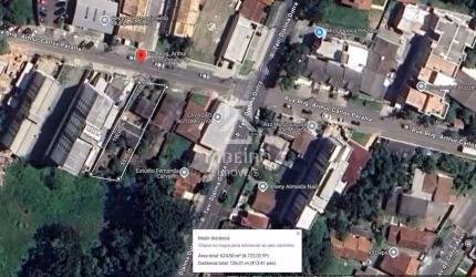 Terreno à venda na Rua Brigadeiro Arthur Carlos Peralta, 173, Bom Jesus, São José dos Pinhais por R$ 1.000.000