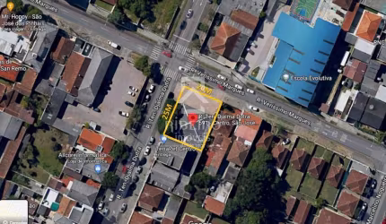 Terreno à venda na Rua Tenente Djalma Dutra, 591, Centro, São José dos Pinhais por R$ 2.000.000
