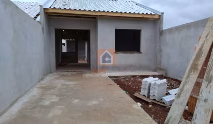 CASA NOVA À VENDA COM EDÍCULA NO BAIRRO CARÁ-CARÁ