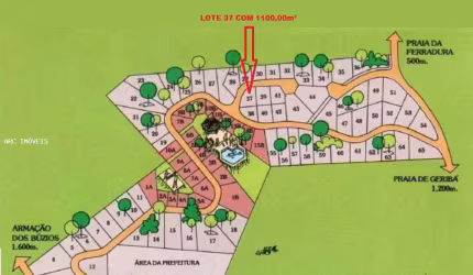 Lote para Venda em Armação dos Búzios, Alto de Búzios