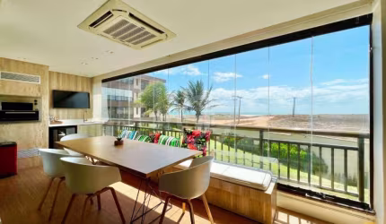Apartamento Mandara, com 4 dormitórios à venda, 118 m² por R$ 1.950.000 - Porto das Dunas - Aquiraz/CE