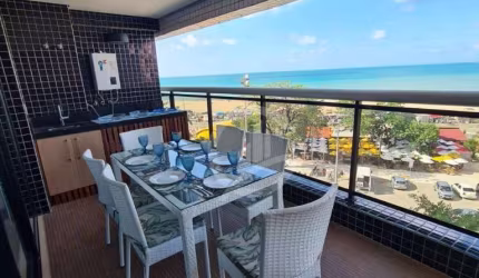 Apartamento landscape vista mar, com 3 dormitórios à venda, 139 m² por R$ 3.300.000 - Meireles - Fortaleza/CE
