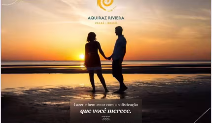 Terreno simplesmente espetacular no Condomínio Aquiraz Riviera na Quadra D, ele é simplesmente incrível!
