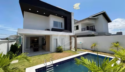 Casa com 4 dormitórios, 270 m² - venda por R$ 2.000.000,00 ou aluguel por R$ 14.620,00/mês - Cidade Alpha - Eusébio/CE