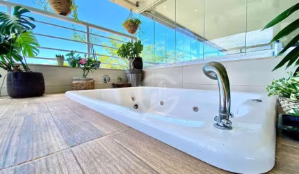Apartamento Cobertura no Golf  Ville com 3 dormitórios à venda, 203 m² por R$ 2.890.000 - Porto das Dunas - Aquiraz/CE