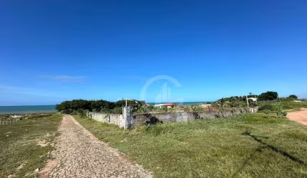 Terreno frente Mar e Pé na areia  à venda, 10000 m² por R$ 3.000.000 - Sabiaguaba - Fortaleza/CE