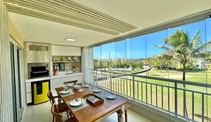 Golf Ville Resort com 3 dormitórios à venda, 102 m² por R$ 1.490.000 - Porto das Dunas - Aquiraz/CE