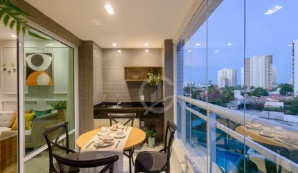 Apartamento com 3 dormitórios à venda, 90 m² por R$ 1.050.000,00 - Guararapes - Fortaleza/CE