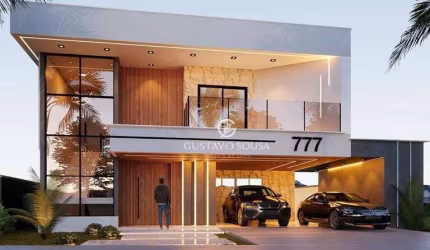 Casa com 4 dormitórios à venda, 307 m² por R$ 2.500.000,00 - Cidade Alpha - Eusébio/CE