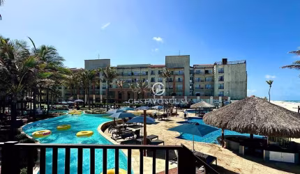 Acqua Beach Park Resort com 2 dormitórios à venda, 67 m² por R$ 1.200.000 - Porto das Dunas - Aquiraz/CE