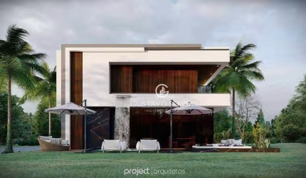 Casa com 5 dormitórios à venda, 373 m² por R$ 4.000.000,00 - Bairro Cidade Alpha - Eusébio/CE