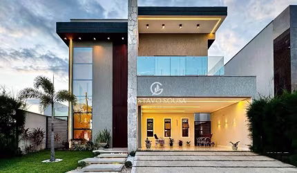 Casa com 5 dormitórios à venda por R$ 1.550.000,00 - Cidade Alpha - Eusébio/CE