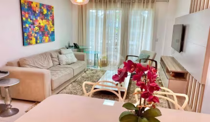 Apartamento Golf Ville,  com 3 dormitórios à venda, 115 m² por R$ 1.450.000 - Porto das Dunas - Aquiraz/CE