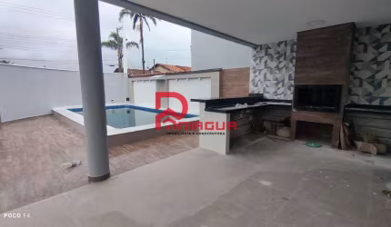 Sobrado com 4 quartos, Flórida, Praia Grande - R$ 1.3 mi, Cod: 5552