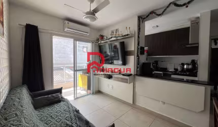 Apartamento com 2 quartos, Guilhermina, Praia Grande - R$ 390 mil, Cod: 6614