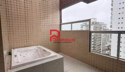 Cobertura com 2 quartos, Guilhermina, Praia Grande - R$ 795 mil, Cod: 7073