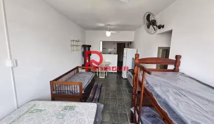 Kitnet com 1 quarto, Mirim, Praia Grande - R$ 189 mil, Cod: 7110