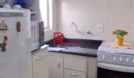 Kitnet com 1 quarto, Aviação, Praia Grande - R$ 192 mil, Cod: 7309