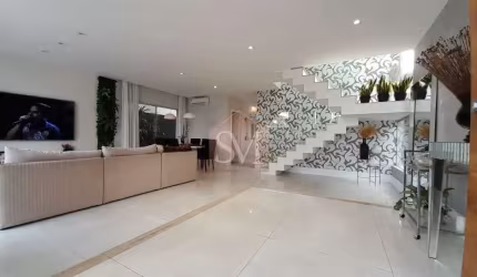 PORTEIRA FECHADA CASA TRIPLEX COM 3 SUÍTES, 340M², 4 VAGAS ....