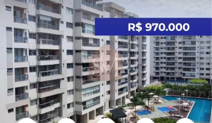 Magnífica Cobertura Duplex no Recreio dos Bandeirantes, 3 Quartos, 1 Suíte, 180 m², 2 Vagas de Garagem - Rio de Janeiro-RJ