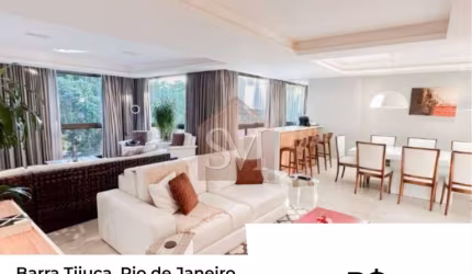 Apartamento LÂMINA de 4 Quartos na Barra da Tijuca, Rio de Janeiro - 160 m², 2 Suítes, 2 Vagas de Garagem. Aproveite!