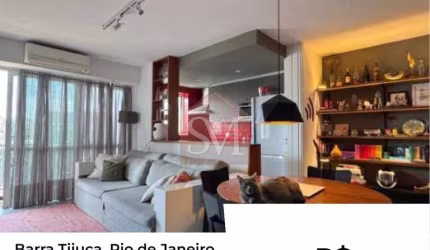 Oportunidade Única! Belíssima Cobertura Duplex na Barra da Tijuca com 1 Quarto Suíte, 130 m² e 1 Vaga de Garagem. Aproveite!