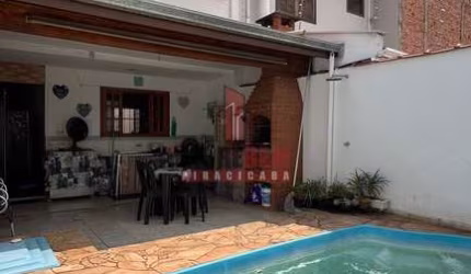 Lindo  Sobrado a Venda Jardim Elite 3 Quartos, 3 Banheiros, 2 Vagas e Piscina