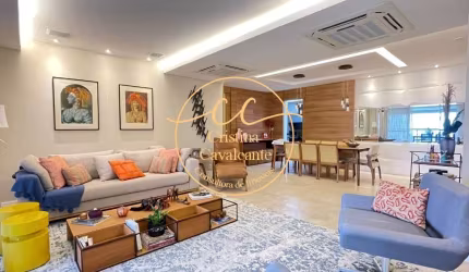 Península - Apartamento à venda 4 quartos sendo 3 suítes, 193 m², 3 vagas, varanda gourmet, sol passante.
