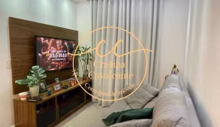 Apartamento à venda em Jacarepaguá, Rio de Janeiro-RJ: 2 quartos, 2 salas, 1 banheiro, 1 vaga, 52m² - Vista para Pedra da Gávea!