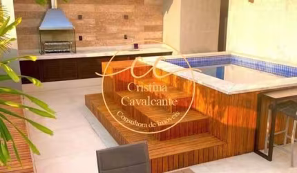 Imperdível Cobertura Duplex à Venda na Barra da Tijuca - Rio de Janeiro-RJ: quartos, 1 suíte, 2 salas, 3 banheiros, 3 vagas de garagem, 185 m² de área.