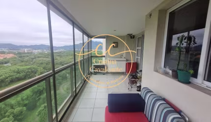 Cidade Jardim-Apartamento 3 quartos+dependência à venda na Barra Olímpica, Rio de Janeiro-RJ: 1 suíte, 1 sala, 3 banheiros, 2 vagas de garagem-107m².