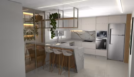 Casa em Condomínio 3 quartos e 3 vagas  PRONTA- CONDOMINIO CLUBE - Santa Candida