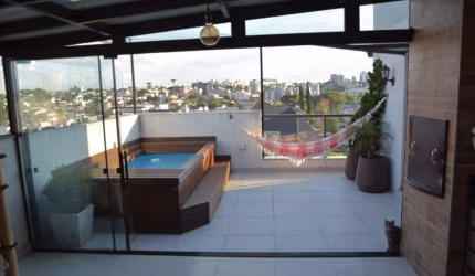 Cobertura com Piscina Aquecida -PORTÃO