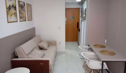 Lindo flat mobiliado em Intermares!!!