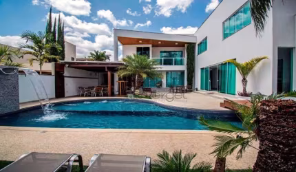 Casa com 4 dormitórios à venda, 398 m² por R$ 3.600.000,00 - Condomínio Pontal da Liberdade - Lagoa Santa/MG