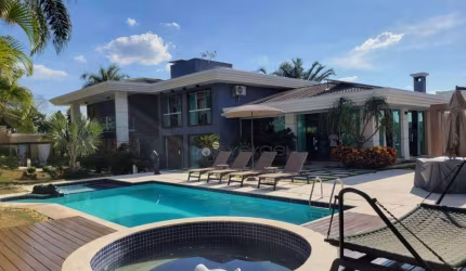 Casa com 4 dormitórios à venda, 400 m² por R$ 4.200.000,00 - Condomínio Pontal da Liberdade - Lagoa Santa/MG
