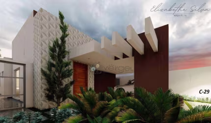 Casa com 3 dormitórios à venda, 165 m² por R$ 1.200.000,00 - Condomínio Residencial Cedro - Lagoa Santa/MG