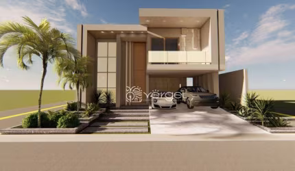 Casa com 4 dormitórios à venda, 296 m² por R$ 2.400.000,00 - Condomínio Gran Park Toscana - Vespasiano/MG