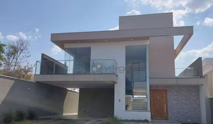 Casa com 3 dormitórios à venda, 140 m² por R$ 1.100.000,00 - Condomínio Trilhas Do Sol - Lagoa Santa/MG