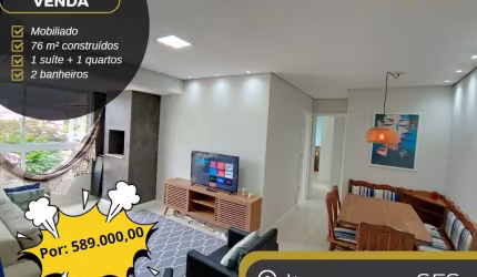 Apartamento para Venda em São Francisco do Sul, Itaguaçú, 2 dormitórios, 1 suíte, 2 banheiros, 1 vaga