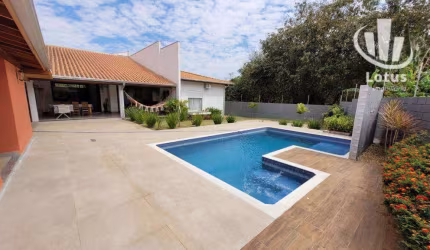 Casa com 3 dormitórios à venda, 500 m² por R$ 2.200.000,00 - Condomínio Ana Helena - Jaguariúna/SP