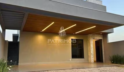 Casa térrea 'Alto Padrão' 178m², c/ 3 suítes em Bonfim Paulista - Ribeirão Preto, SP