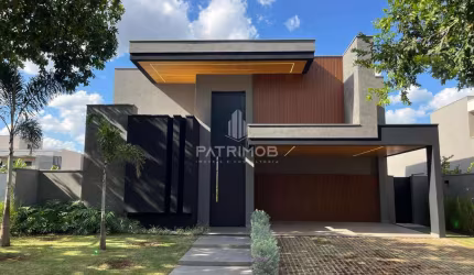 Casa térrea 262,14m² com 04 Suítes ''Alto Padrão'' em Alphaville 1 - Ribeirão Preto