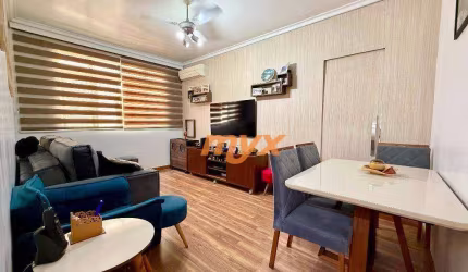 Apartamento com 2 dormitórios à venda, 70 m² por R$ 530.000,00 - Embaré - Santos/SP
