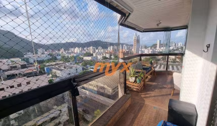 Apartamento com 3 dormitórios à venda, 95 m² por R$ 900.000,00 - Jardim Tejereba - Guarujá/SP