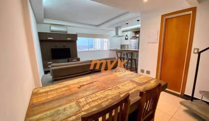 Apartamento com 2 dormitórios, 111 m² - venda por R$ 825.000,00 ou aluguel por R$ 6.300,00/mês - Estuário - Santos/SP