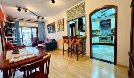 Apartamento com 2 dormitórios à venda, 100 m² por R$ 699.000,00 - Ponta da Praia - Santos/SP